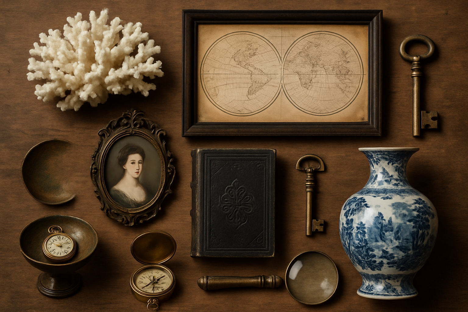 Carefully sourced unique and antique items.